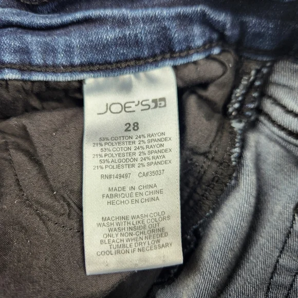 Joe's Womens Jeans Skinny Blue Size 28 - Picture 11 of 11